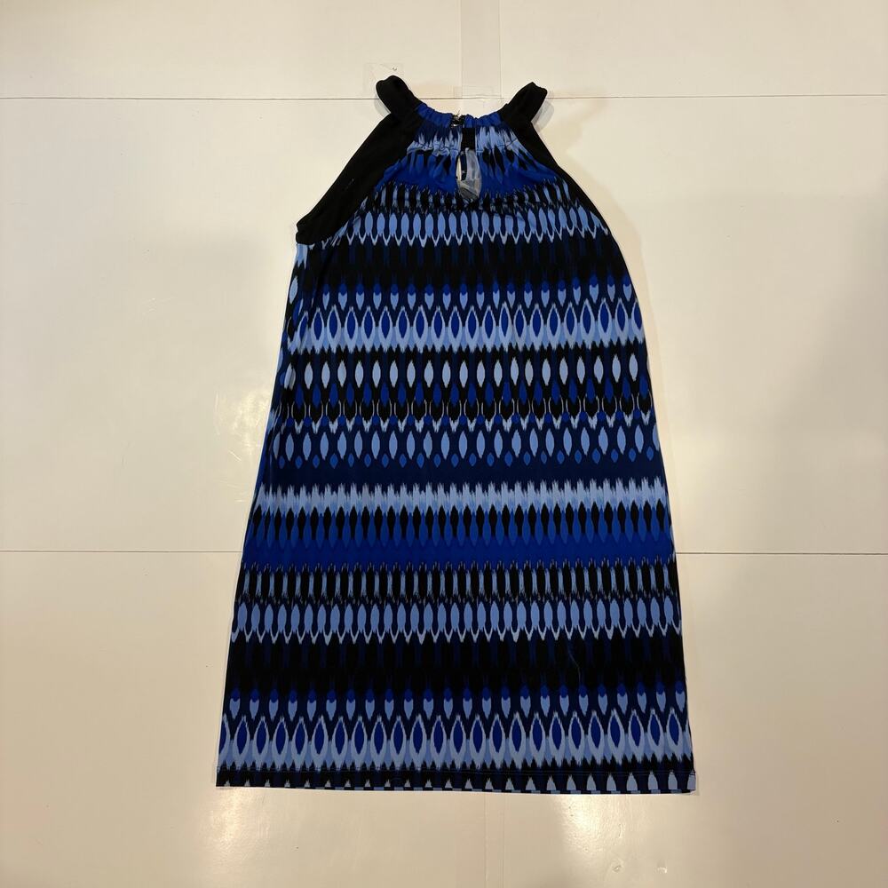 Apt.9 Blue Geometric Dress